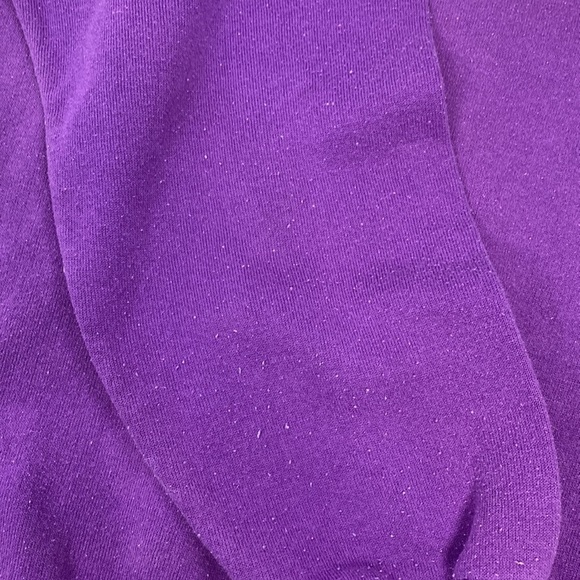 Vintage Jerzees Little Piggy Purple Sweatshirt Size Small 80's - Picture 5 of 6